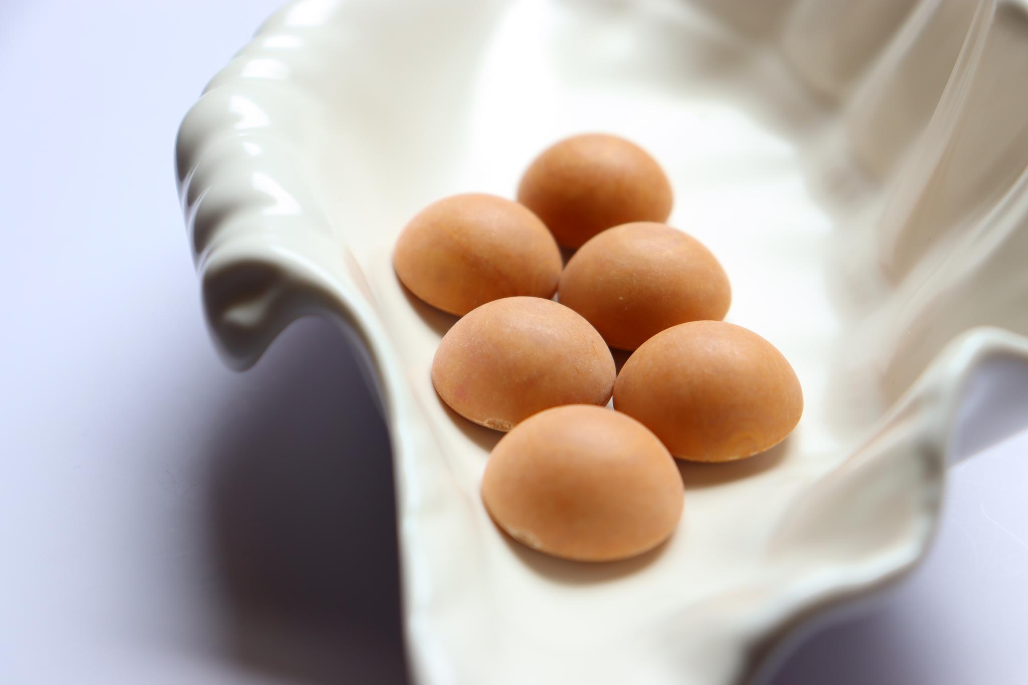 【FromUSA】マットカラーカボション　オーカー　貼り付けパーツ　ハンドメイド素材　アクセサリーパーツ